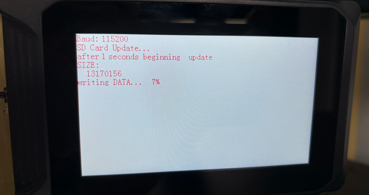 Touchscreen Updating