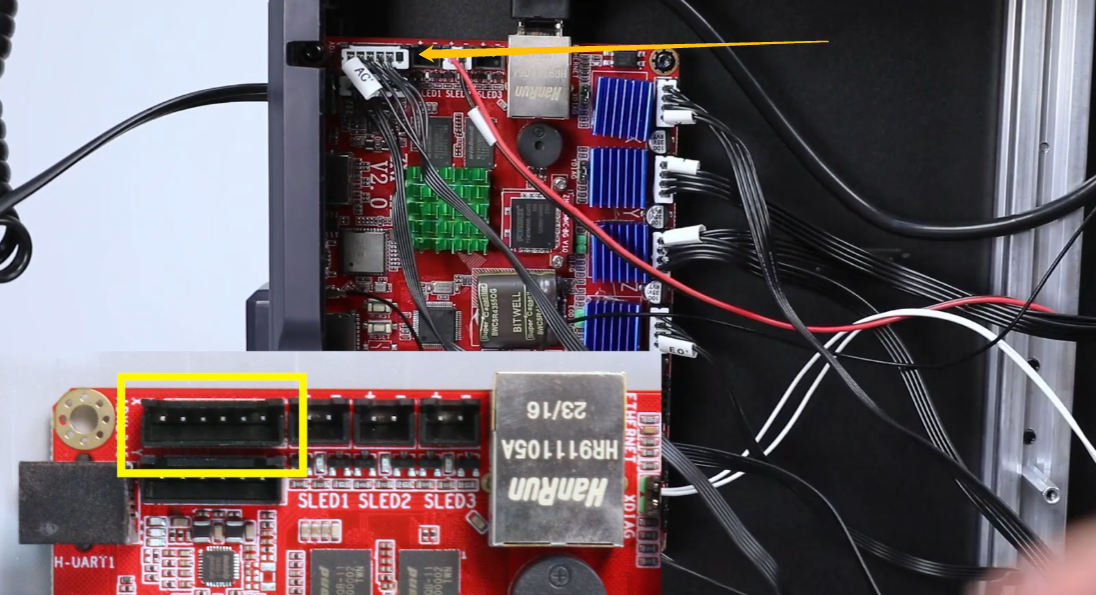 X-axis vibration detection failed/X-axis sensor status is abnormal
